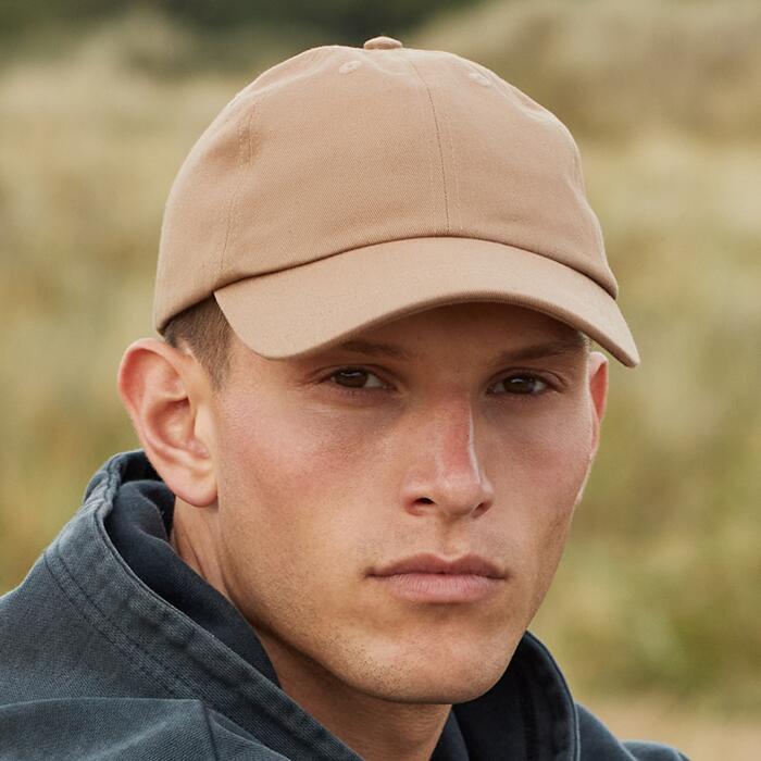 Beechfield Organic Cotton 6 Panel Dad Cap Thumbnail