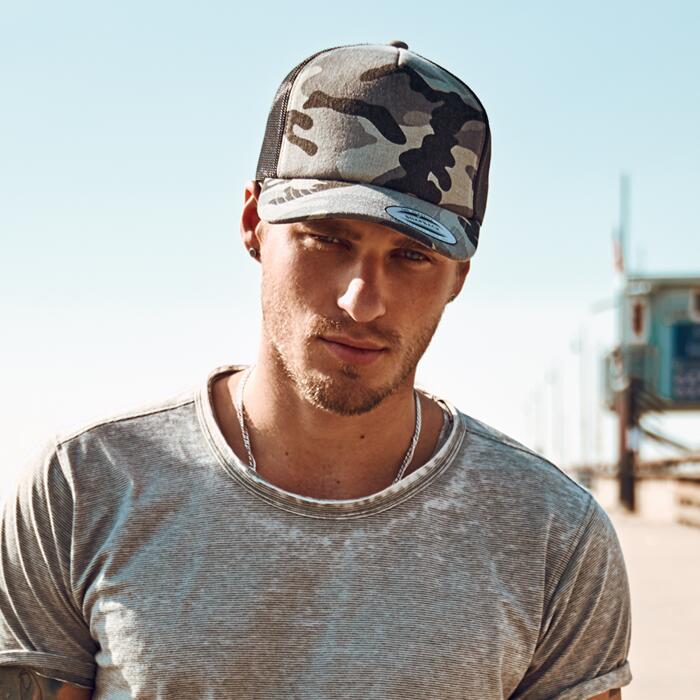 Flexfit Classic Camo Trucker Cap Thumbnail