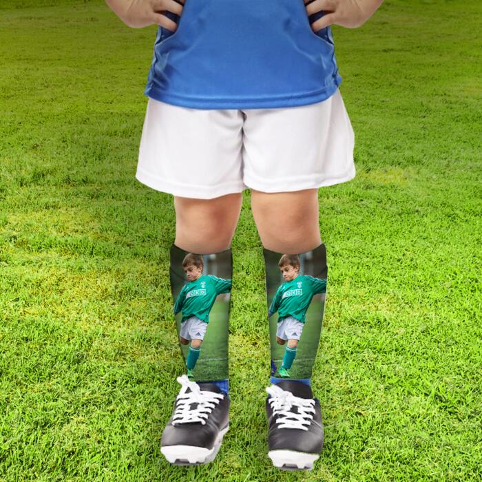 Personalised Football Shin Sleeves Thumbnail