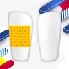 Personalised Football Shin Pads Thumbnail