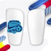 Personalised Football Shin Pads Thumbnail