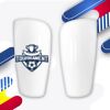 Personalised Football Shin Pads Thumbnail