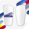 Personalised Football Shin Pads Thumbnail