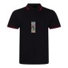 AWDis Stretch Tipped Piqué Polo Shirt Thumbnail